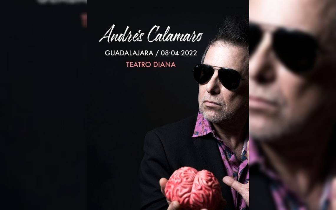 Andrés Calamaro, el grande del rock argentino estará en Guadalajara el